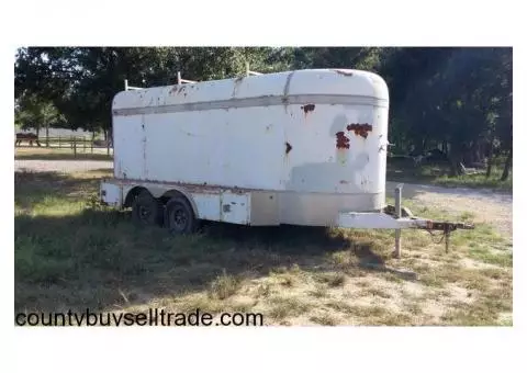 16 ft insulated box trailer